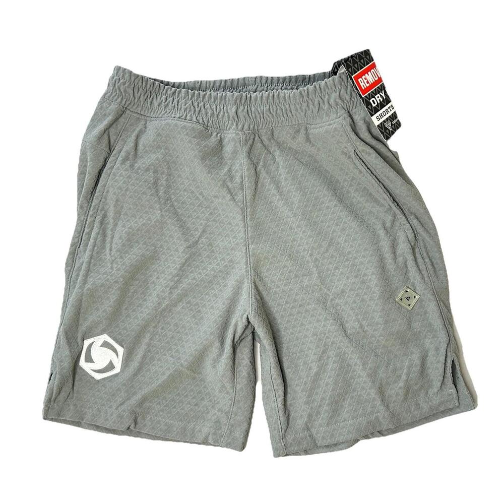 BLIZZARD Heroes Of The Storm Point 3 Grey Dry Shorts Mens Small Sold Out NWT
